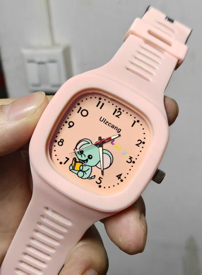 ساعة رقمية مقاومة للماء للأطفال مكونة من 4 قطع - Image 5